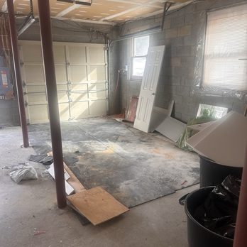 True Visions Home Remodeling - More trash. My garage was clean prior to him starting the job. - Flooring Near Me - Lumberton, New Jersey True Visions Home Remodeling - More trash. My garage was clean prior to him starting the job. - Flooring Near Me - Lumberton, New Jersey