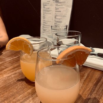 Sibling by Pushkin's - Grapefruit and orange Mimosas - New American Near Me - Sacramento, California Sibling by Pushkin's - Grapefruit and orange Mimosas - New American Near Me - Sacramento, California