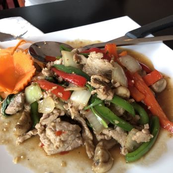 Simply Thai - Basil pork - Thai Near Me - Oneonta, New York