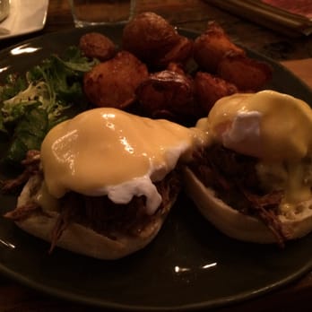 Catch 122 - Braise short ribs benny eggs - so good! - Breakfast & Brunch Near Me - North Vancouver, British Columbia
