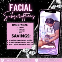 Pandora’s 007 Boxx - Facial Subscriptions