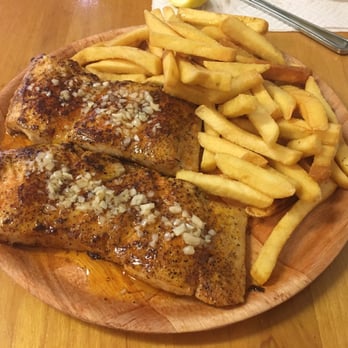Fish Shack - Blackened mahi with garlic butter! - Seafood Near Me - Lighthouse Point, Florida