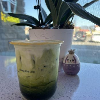 Ding Tea Rialto - Green Thai tea - Bubble Tea Near Me - Rialto, California Ding Tea Rialto - Green Thai tea - Bubble Tea Near Me - Rialto, California