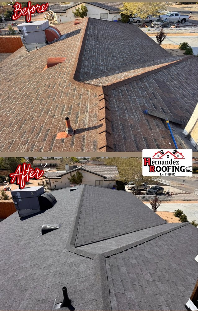 Slide of Hernandez Roofing