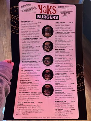 Menu photo 2 Yak's on the 5 Dunsmuir, CA Menu photo 2 Yak's on the 5 Dunsmuir, CA