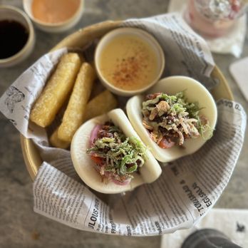 The Deep End - Crispy Chicken Bao - delicious! - Peruvian Near Me - Clearwater Beach, Florida The Deep End - Crispy Chicken Bao - delicious! - Peruvian Near Me - Clearwater Beach, Florida