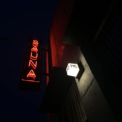 Washington Baths - Exterior signage--can't miss