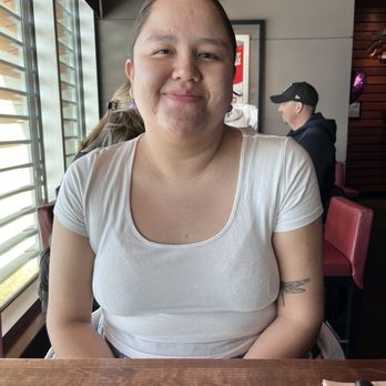 Cactus Club Cafe - This my the photo I took of my partner Kiana at the Cactus Club - Canadian (New) Near Me - Saskatoon, Saskatchewan