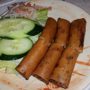 Photo of Thuan Kieu Noodle & Grill - Irvine, CA, United States. Egg Rolls - $3.99