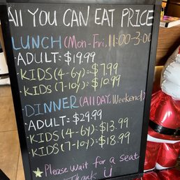 Menu Menu