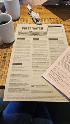 Menu photo 7 First Watch North Miami Beach, FL