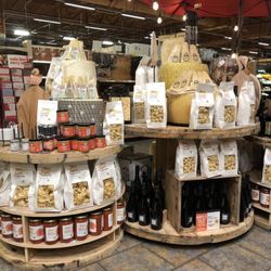 Wegmans - Beautiful displays of pasta and cheese