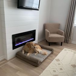 Royal Surfaces - White oak with a custom stain and matte finish