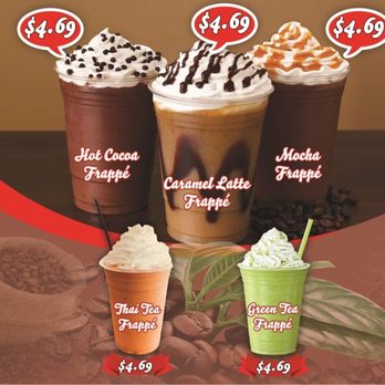 Clover Donuts - the price of three different drinks - Donuts Near Me - Clover, South Carolina Clover Donuts - the price of three different drinks - Donuts Near Me - Clover, South Carolina