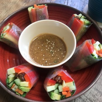 OrVeganic - Thai peanut avocado rice wrap! - Vegan Near Me - Lawndale, California OrVeganic - Thai peanut avocado rice wrap! - Vegan Near Me - Lawndale, California