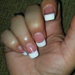 Soho Nails and Spa - Pink and white arcylics