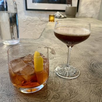 Gypsy Kitchen DC - Happy hour: old fashioned, espresso martini (left to right) - Tapas/Small Plates Near Me - Washington, DC, District of Columbia Gypsy Kitchen DC - Happy hour: old fashioned, espresso martini (left to right) - Tapas/Small Plates Near Me - Washington, DC, District of Columbia