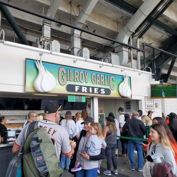 Gilroy Garlic Fries - Food stand in section 331 - Fast Food Near Me - San Francisco, California Gilroy Garlic Fries - Food stand in section 331 - Fast Food Near Me - San Francisco, California