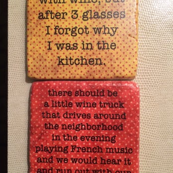 Abacus Ogunquit - When we stopped laughing, we picked up these coasters as a gift - Antiques Near Me - Ogunquit, Maine