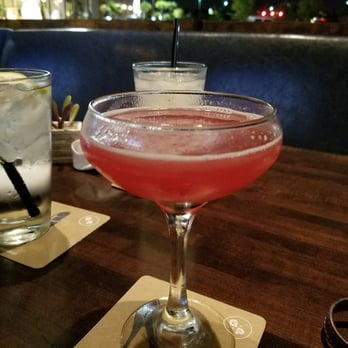 The General Public - Drink: Rusky rose. $8 Vodka, lemon juice, house grenadine. This was delicious. - New American Near Me - San Antonio, Texas The General Public - Drink: Rusky rose. $8 Vodka, lemon juice, house grenadine. This was delicious. - New American Near Me - San Antonio, Texas