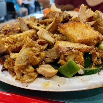 Kabab Crush - close up of chicken shawerma - Mediterranean Near Me - Corona, California