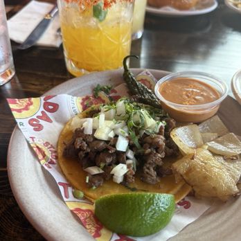 Tostadas - Al pastor taco & margaritas - Breakfast & Brunch Near Me - San Jose, California Tostadas - Al pastor taco & margaritas - Breakfast & Brunch Near Me - San Jose, California