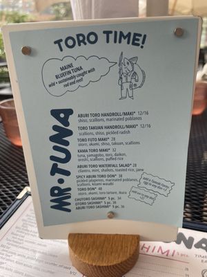 Menu photo 1 Mr. Tuna Portland, ME Menu photo 1 Mr. Tuna Portland, ME