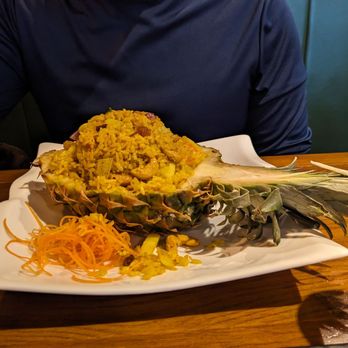 Rainbow King - Pineapple fried rice. Nice presentation - Japanese Near Me - Bel Air, Maryland Rainbow King - Pineapple fried rice. Nice presentation - Japanese Near Me - Bel Air, Maryland