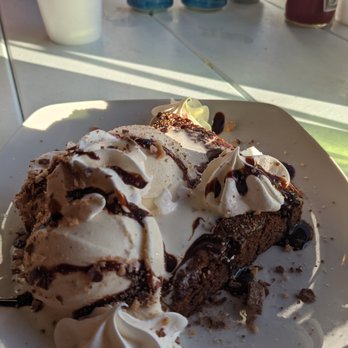 Miller's Waterfront Restaurant - Brownie sundae - Seafood Near Me - Nags Head, North Carolina Miller's Waterfront Restaurant - Brownie sundae - Seafood Near Me - Nags Head, North Carolina