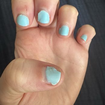 Central West End Nails & Spa - Gel manicure TWO days after - Nail Salons Near Me - Saint Louis, Missouri Central West End Nails & Spa - Gel manicure TWO days after - Nail Salons Near Me - Saint Louis, Missouri