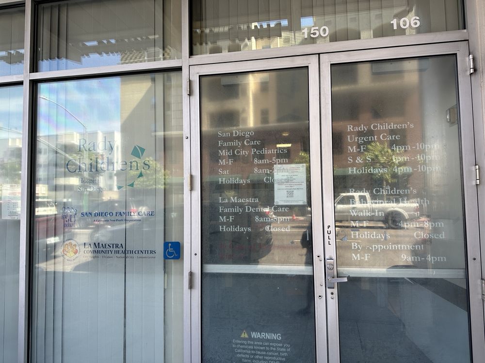 RADY CHILDRENS URGENT CARE Updated October 2024 25 Reviews 4305