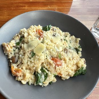 The Foundry at Summit Pond - Risotto dish with in season veggies - American Near Me - Killington, Vermont