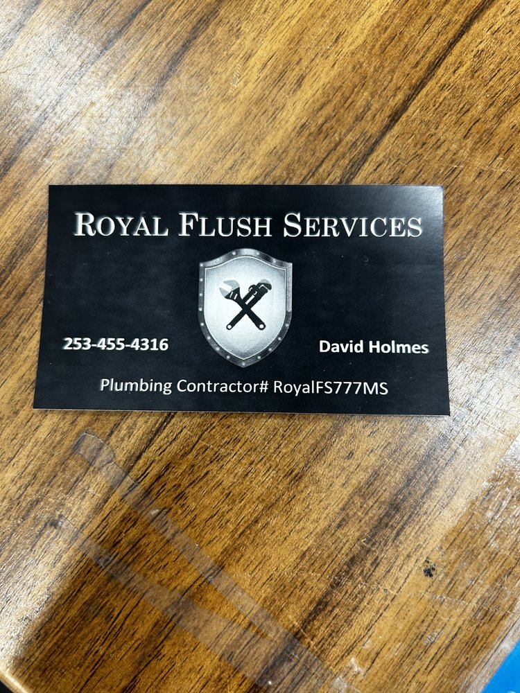 Slide of Royal Flush Services