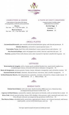 Menu photo 4 Villa Verona Vineyard & Bistro Oneida, NY Menu photo 4 Villa Verona Vineyard & Bistro Oneida, NY