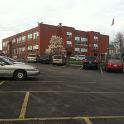 Rausch Intermediate Schools - Front of school from parking lot.