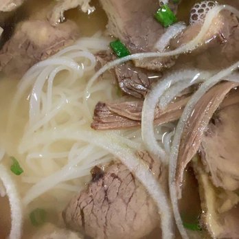 Pho Ba Co - pho with brisket and meatballs - Vietnamese Near Me - Irvine, California