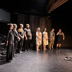 Bramble Arts Loft - Cast and space