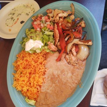La Fiesta Mexican Restaurant - Chicken fajita with rice and beans. My wife liked it I thought it tasted very good - Mexican Near Me - Albany, New York La Fiesta Mexican Restaurant - Chicken fajita with rice and beans. My wife liked it I thought it tasted very good - Mexican Near Me - Albany, New York