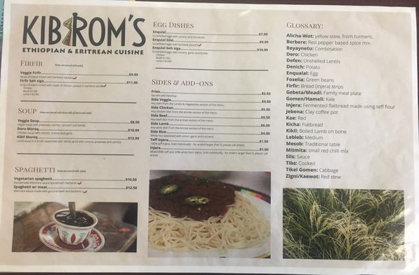 Kibrom's Ethiopean & Eritrean Food by null