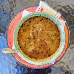 Hawthorne's Backyard Bar & Grill - Tomato artichoke soup