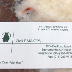 Smile Makers - Business card for Dr.L