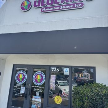 Ululani's - Outdoor entrance - Shaved Ice Near Me - Chula Vista, California