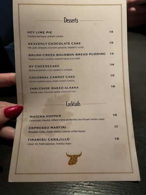 Menu photo 1 Dean's Steak & Seafood Indianapolis Indianapolis, IN
