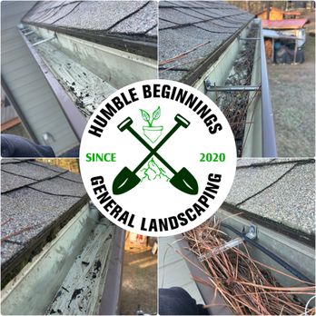 Humble Beginnings General Landscaping - Awesome job on these gutters just before the snow really hit! - Landscaping Near Me - Deer Park, Washington Humble Beginnings General Landscaping - Awesome job on these gutters just before the snow really hit! - Landscaping Near Me - Deer Park, Washington