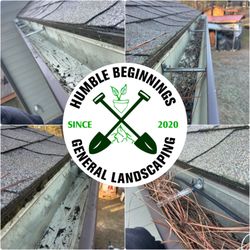 Humble Beginnings General Landscaping - Awesome job on these gutters just before the snow really hit!
