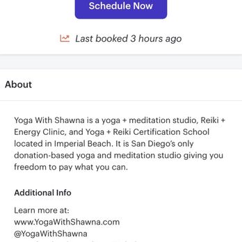 Yoga With Shawna - Reiki Near Me - Imperial Beach, California