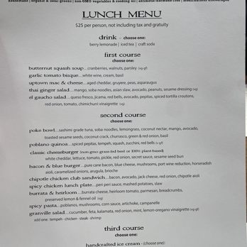 GRANVILLE - Dine LA menu. - New American Near Me - Studio City, California GRANVILLE - Dine LA menu. - New American Near Me - Studio City, California
