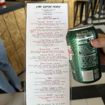 The Gypsy Poet - Menu - Pizza Near Me - Houston, Texas The Gypsy Poet - Menu - Pizza Near Me - Houston, Texas