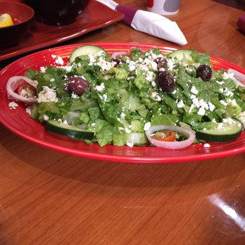 Mazaya Cafe - Greek salad, I believe the dressing is house made. Light, refreshing and enough to share. - Mediterranean Near Me - Albuquerque, New Mexico Mazaya Cafe - Greek salad, I believe the dressing is house made. Light, refreshing and enough to share. - Mediterranean Near Me - Albuquerque, New Mexico