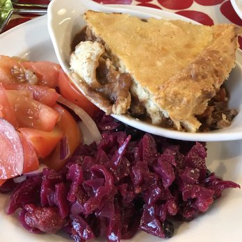 Poppies - The tomato salad was good. More crunchy that I would like, but to each his/her own. The beef pie was amazing though. - Delis Near Me Poppies - The tomato salad was good. More crunchy that I would like, but to each his/her own. The beef pie was amazing though. - Delis Near Me
